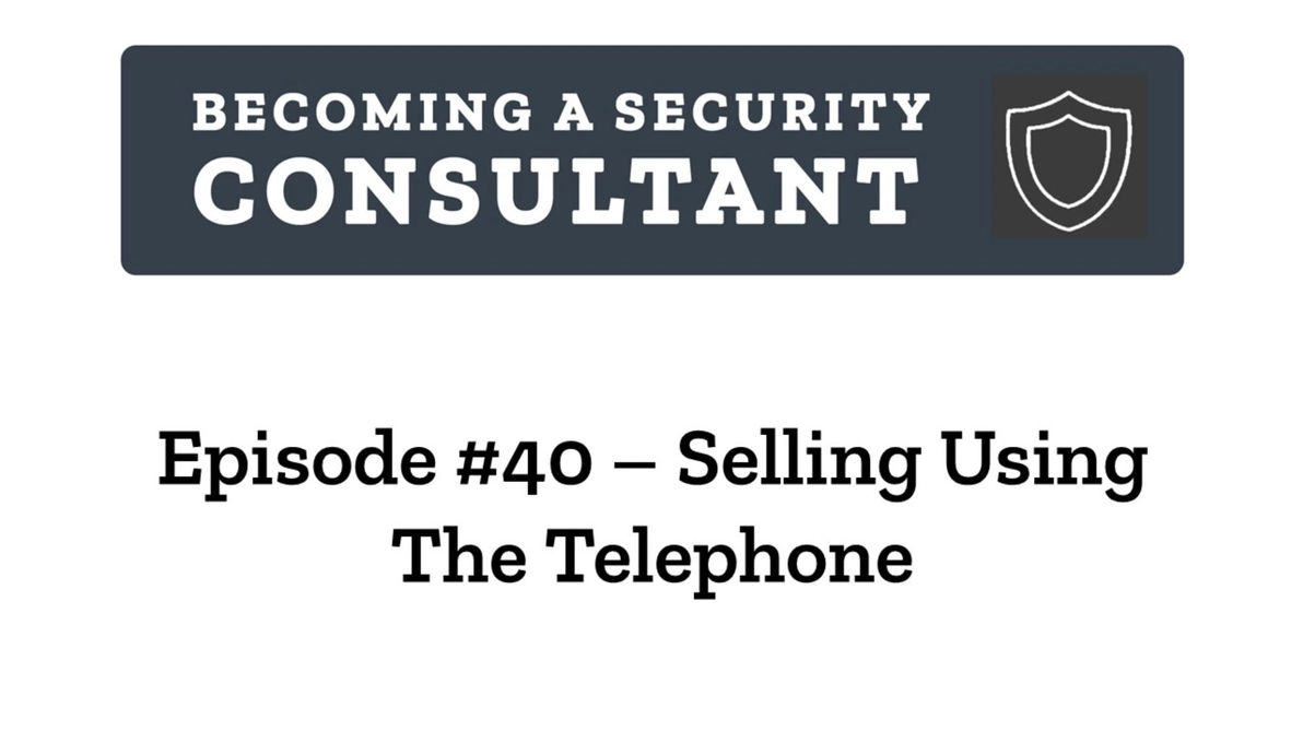 EP40 Selling Using The Telephone